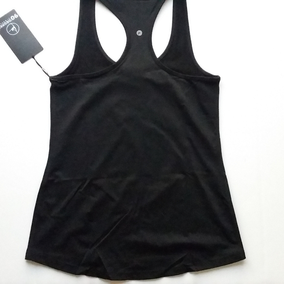 90 degrees black halter razor back workout top - Picture 5 of 9